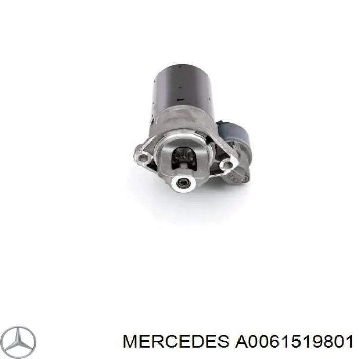 A0061519801 Mercedes motor de arranque