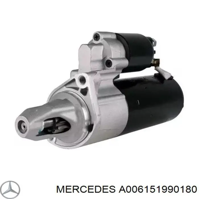 A006151990180 Mercedes motor de arranque