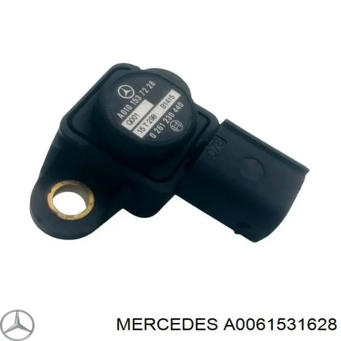 A0061531628 Mercedes sensor de presion del colector de admision