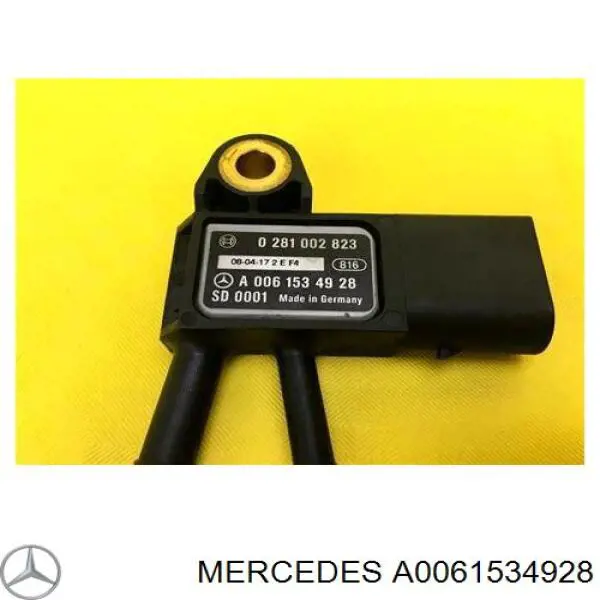 A0061534928 Mercedes sensor de presion gases de escape