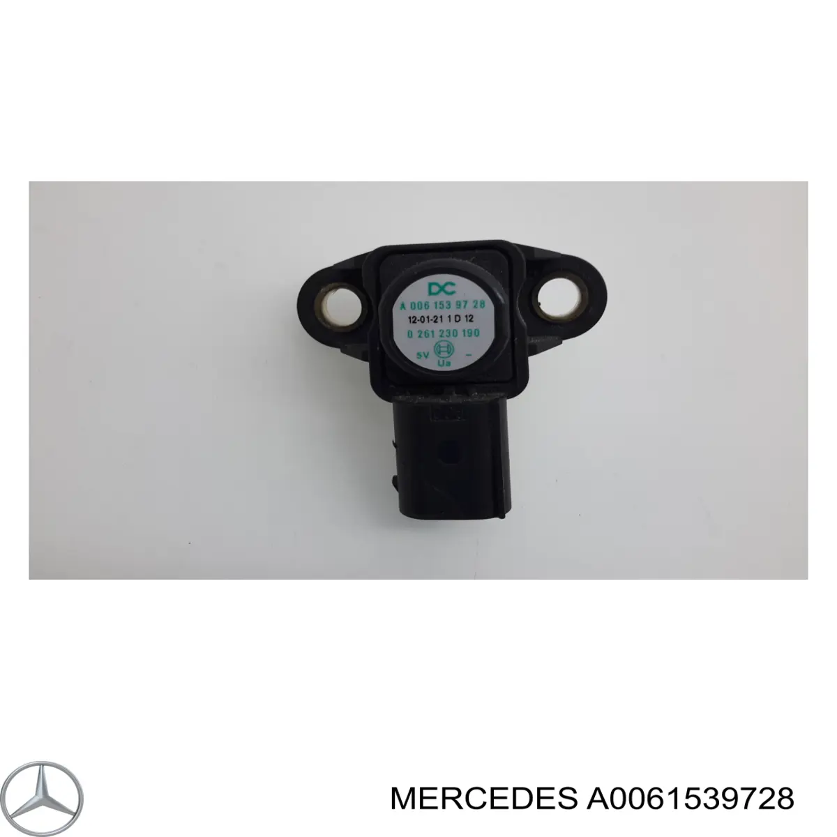 Sensor, presión colector de admisión  Mercedes A0061539728 precio, desde 30,27 EUR
