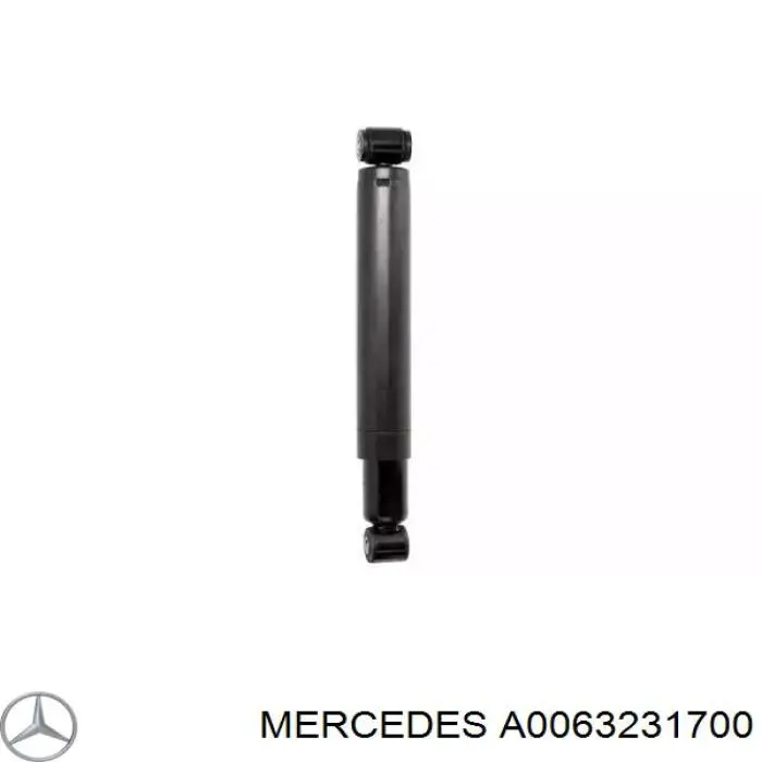 A6753231000 Mercedes amortiguador delantero