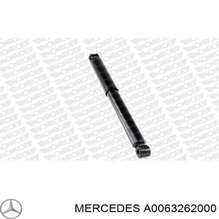 A0063262000 Mercedes amortiguador trasero