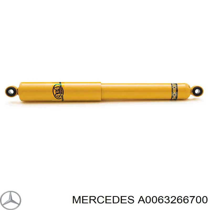 A0063266700 Mercedes Amortiguadores posteriores