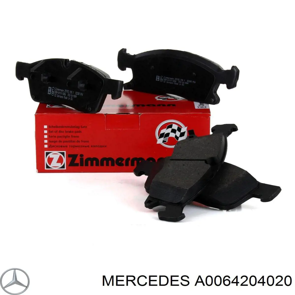 Comprar A0064204020 Mercedes Pastillas de freno traseras
