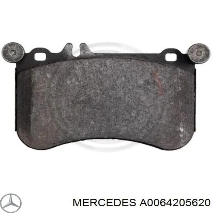 A0064205620 Mercedes pastillas de freno delanteras