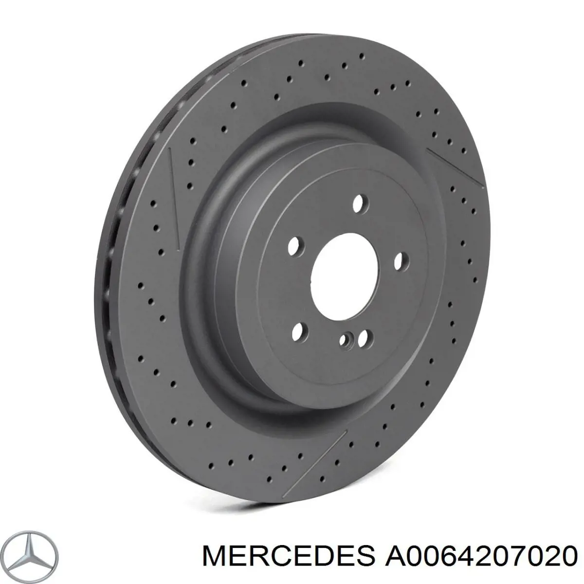 A0064207020 Mercedes pastillas de freno traseras