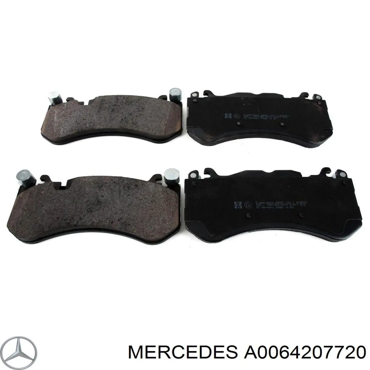 Pastillas freno delanteras Mercedes A0064207720 precio, desde 98,21 EUR