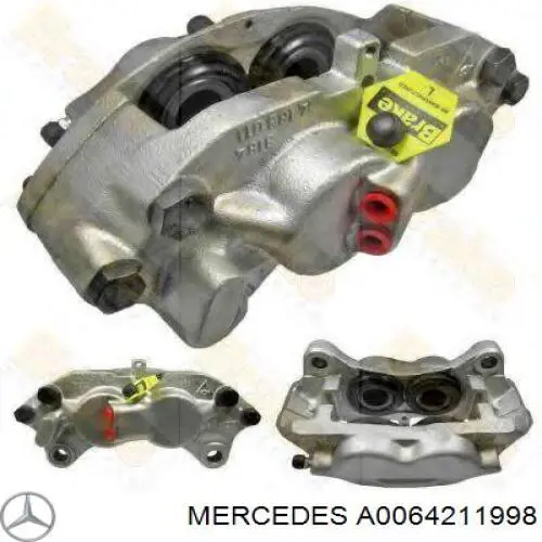 Pinza de freno delantera izquierda Mercedes A0064211998 precio, desde 118,96 EUR