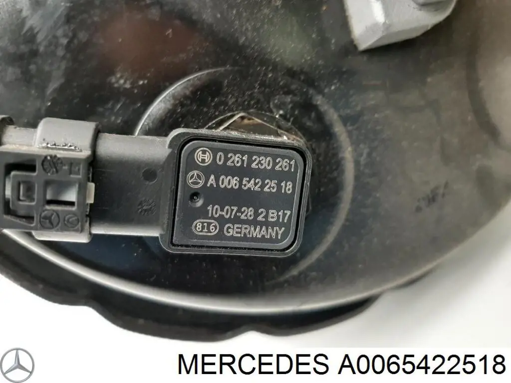 Sensor de presión del sistema de frenos neumáticos A0065422518 Mercedes