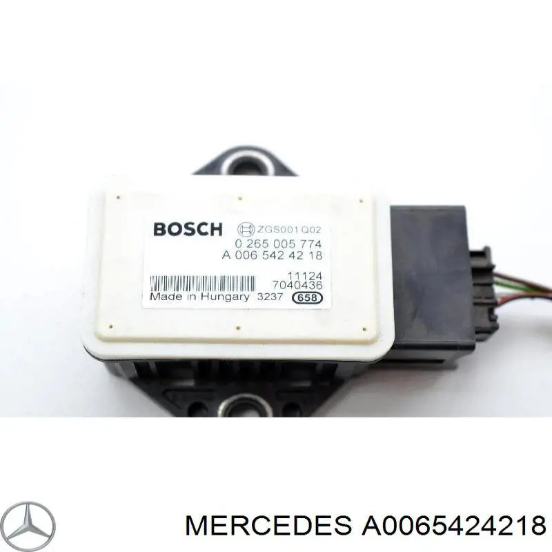 A0065424218 Mercedes Sensor de ángulo de giro