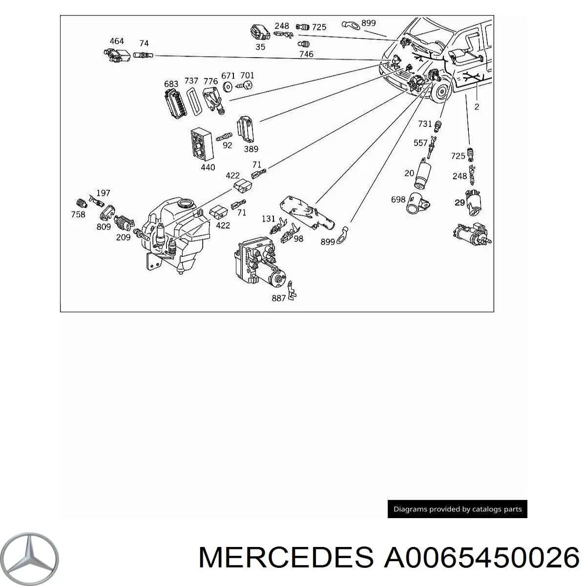 0065450026 Mercedes