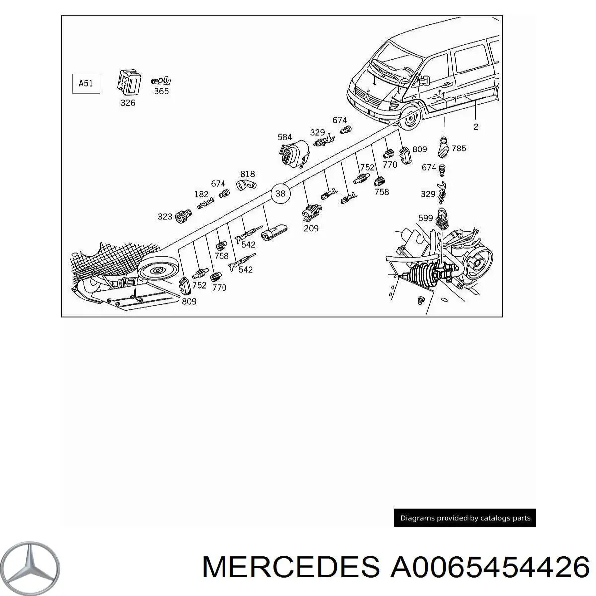 Comprar A0065454426 Mercedes 