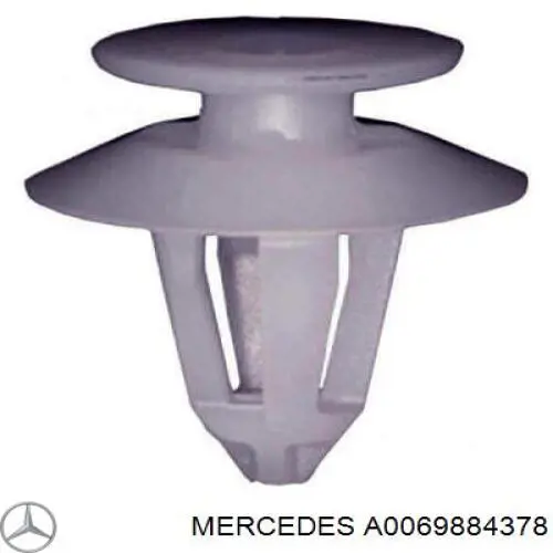 A0069884378 Mercedes clips fijación, revestimiento puerta