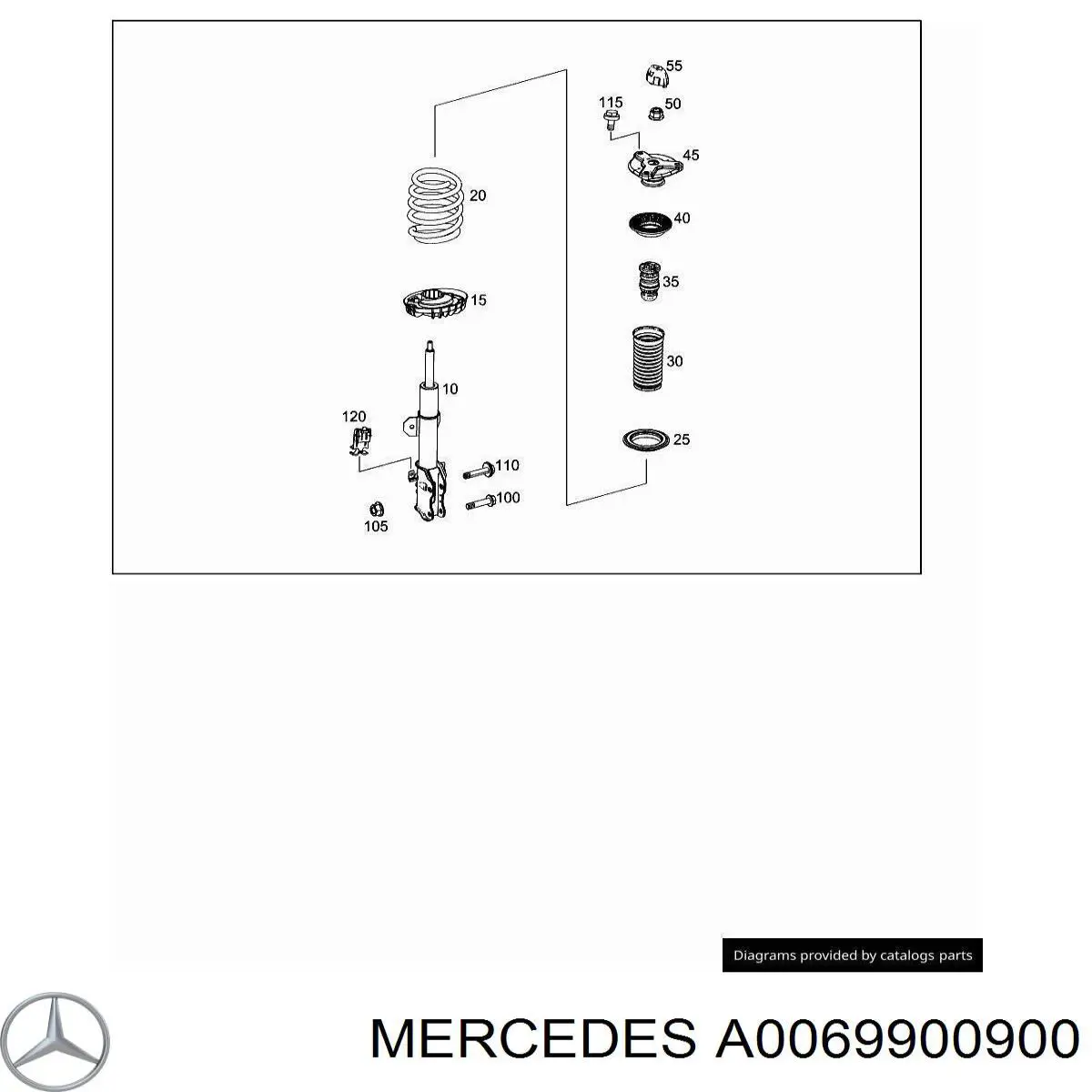 A0069900900 Mercedes