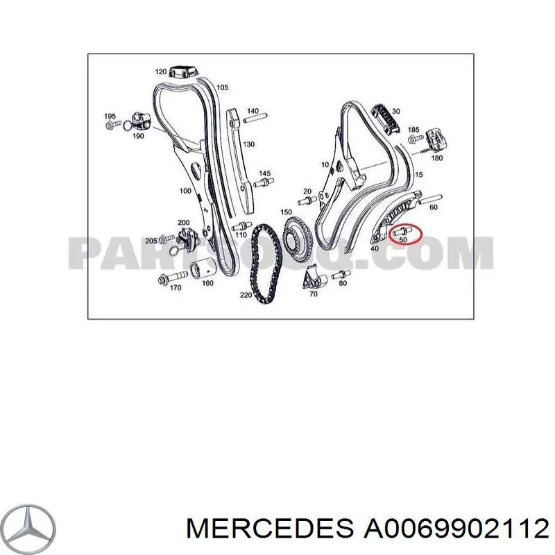 A0069902112 Mercedes