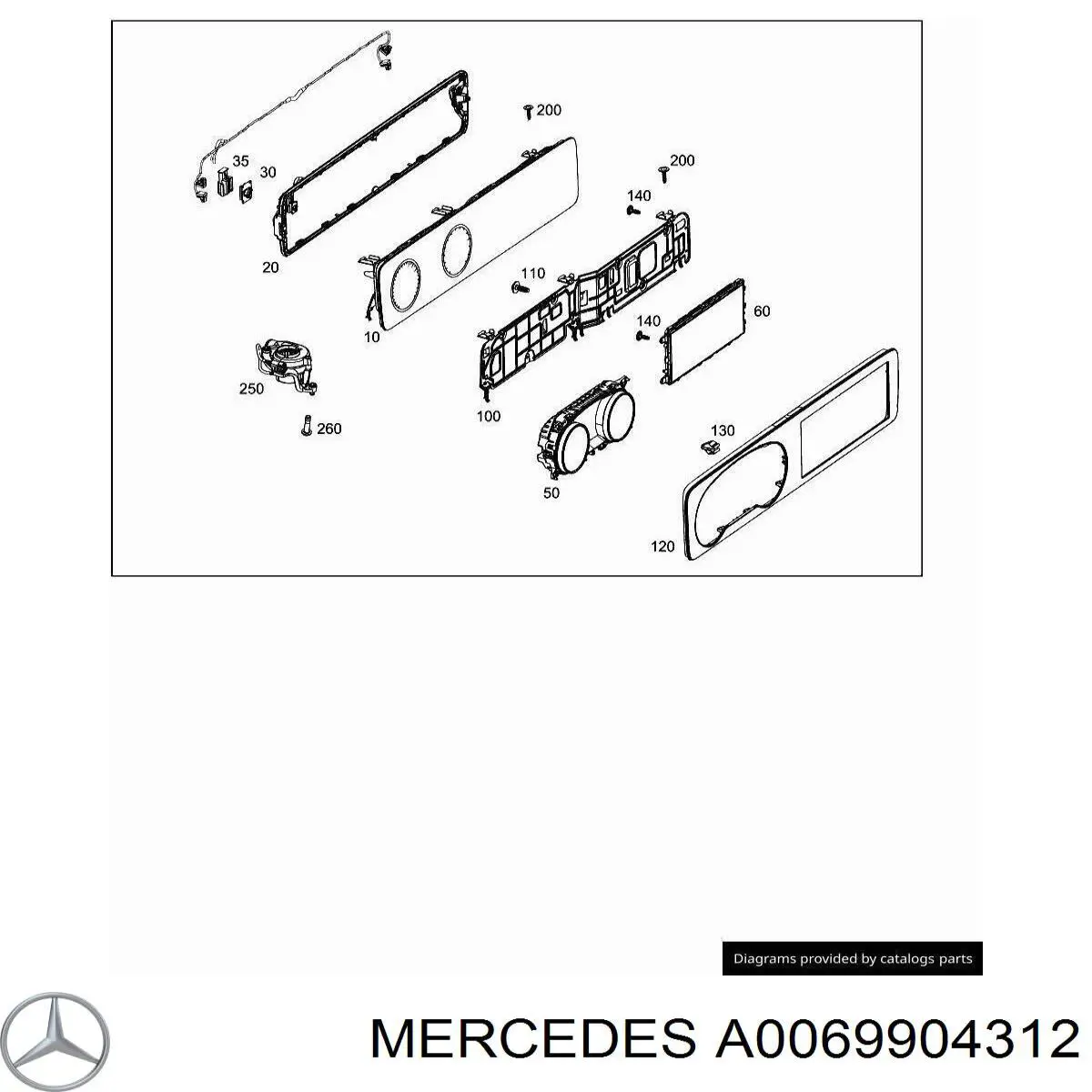  Mercedes A0069904312