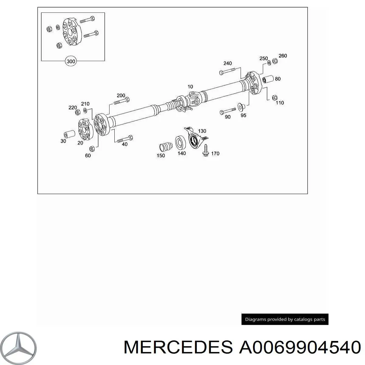  Mercedes A0069904540 precio, desde 3,57 EUR