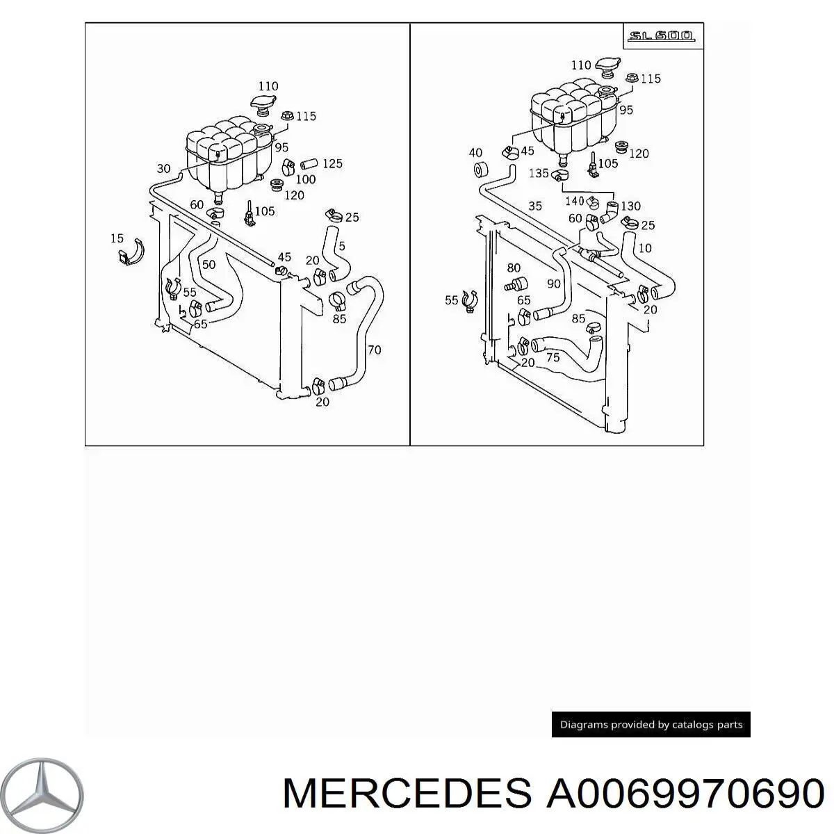 Abrazadera de resorte Mercedes A0069972690 precio, desde 8,17 EUR