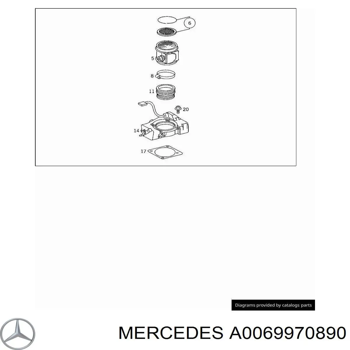 Comprar A0069970890 Mercedes 