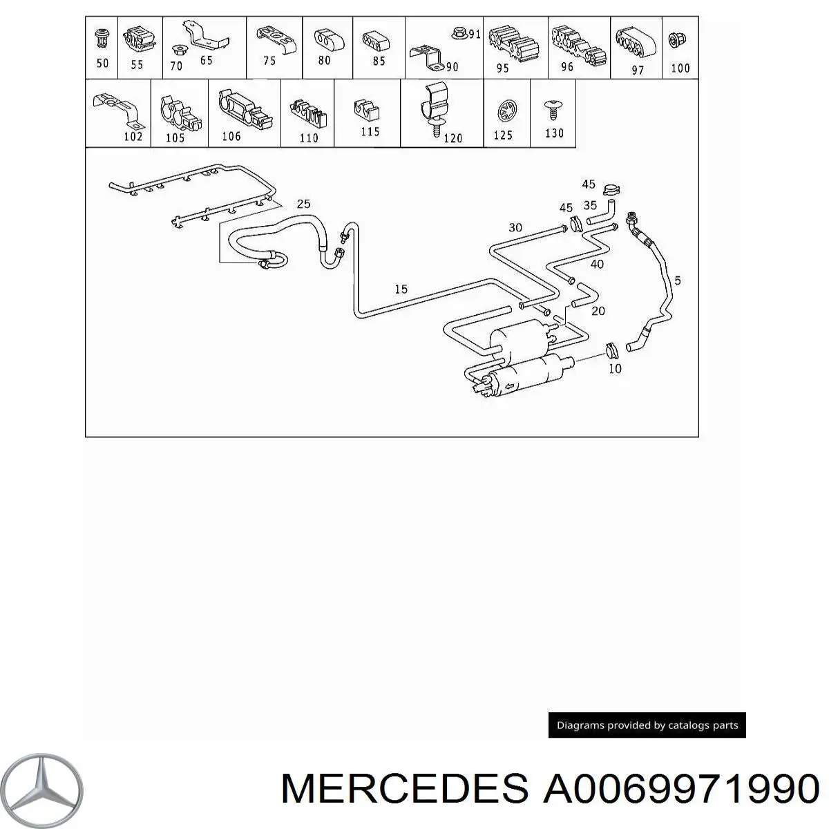 A0069971990 Mercedes