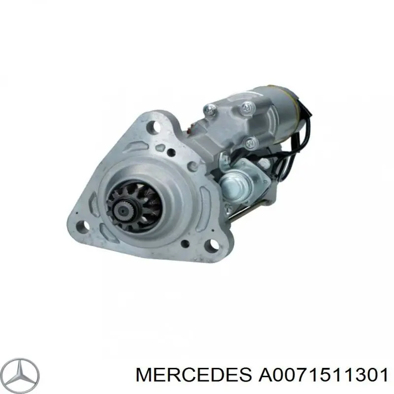 A0071511301 Mercedes motor de arranque