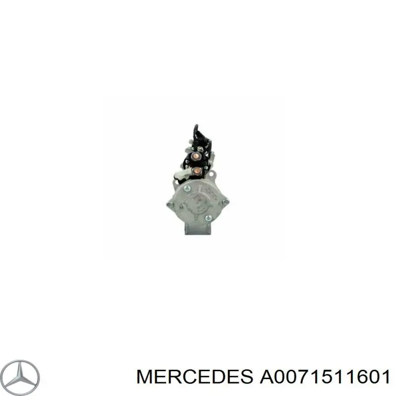 0071511601 Mercedes motor de arranque