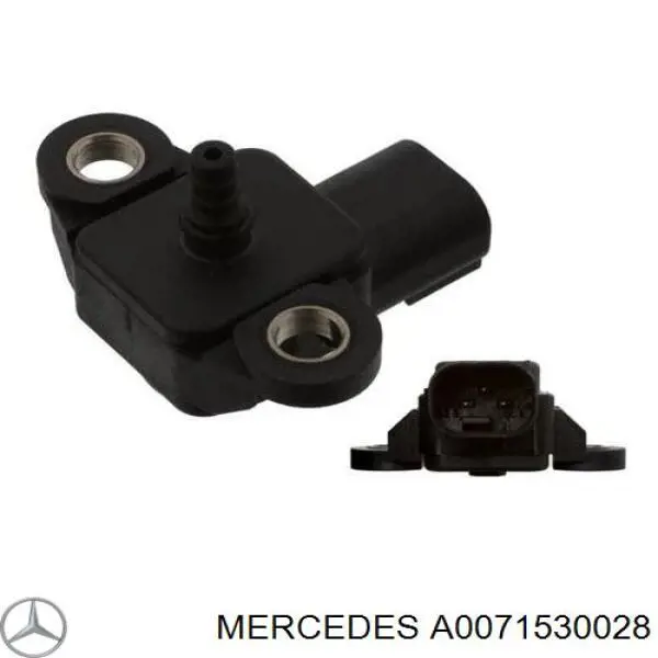 A0071530028 Mercedes sensor de presion del colector de admision