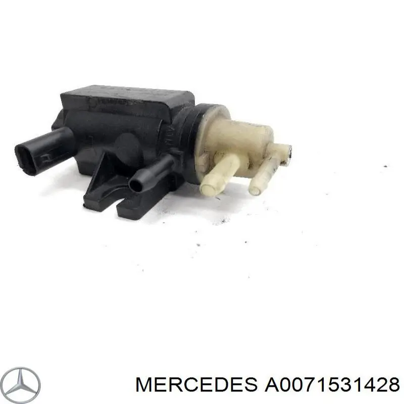 A0071531428 Mercedes Válvula solenoide de control de presión de sobrealimentación