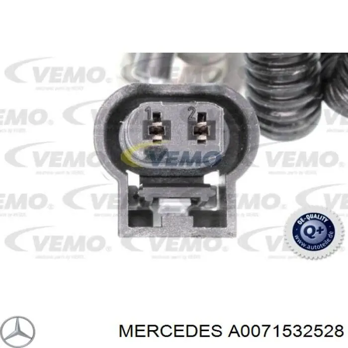 Sensor de temperatura de gases de escape antes del catalizador Mercedes A0071532528 precio, desde 59,12 EUR