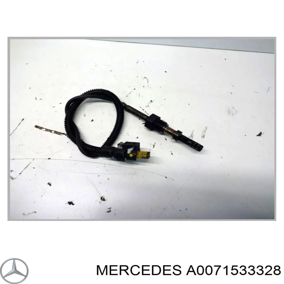 A0071533328 Mercedes sensor de temperatura, gas de escape, antes de turbina