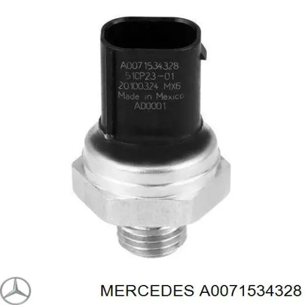 Sensor de presión EGR Mercedes A0071534328