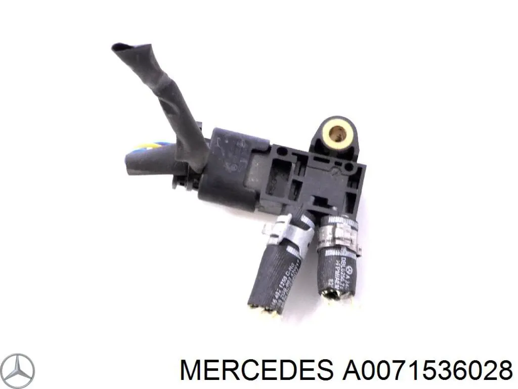 Sensor, presión gas de escape Mercedes A0071536028