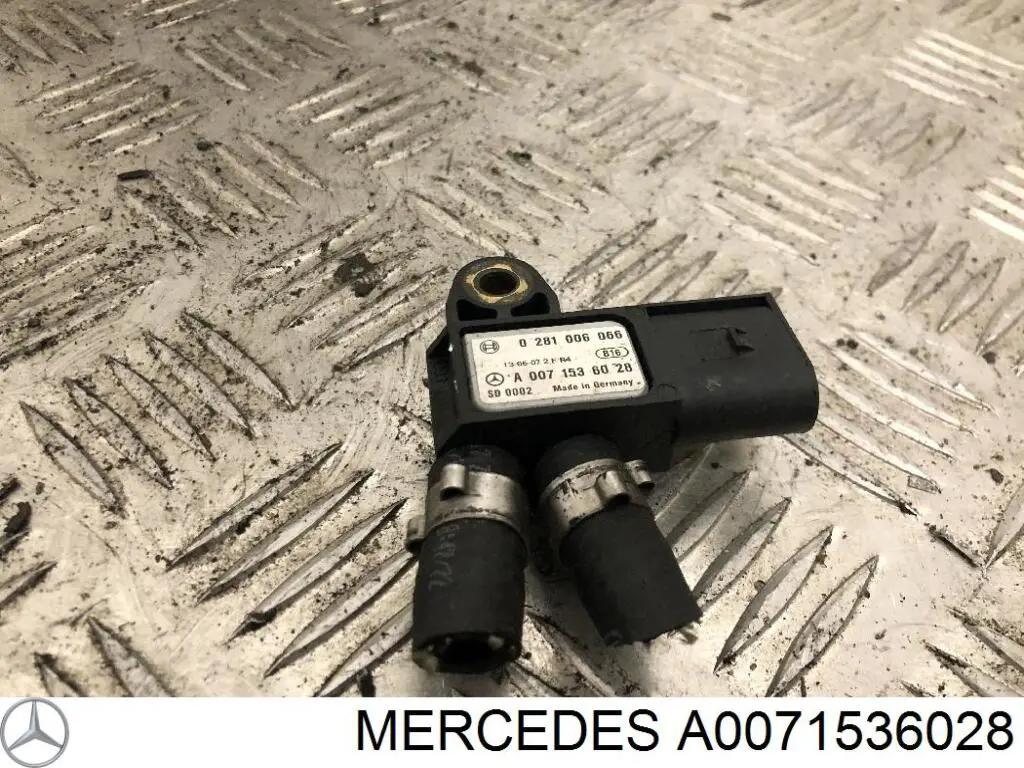 Sensor de presion gases de escape A0071536028 Mercedes