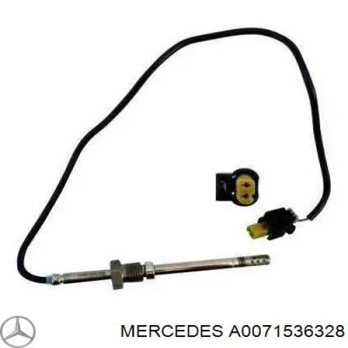 Sensor de temperatura de gases de escape del filtro de partículas 551535A ERA