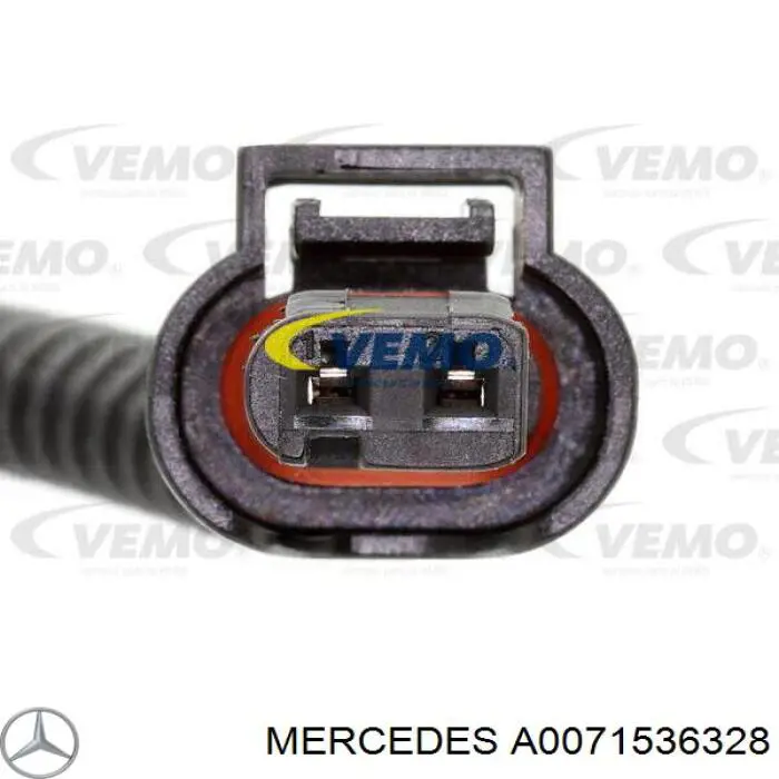 Sensor de temperatura de gases de escape del filtro de partículas A0071536328 Mercedes