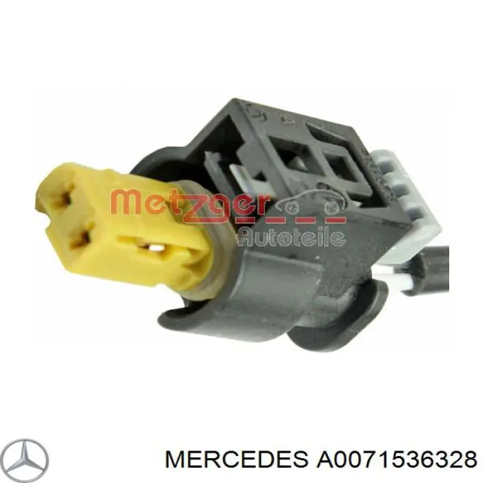 Sensor de temperatura de gases de escape del filtro de partículas Mercedes A0071536328