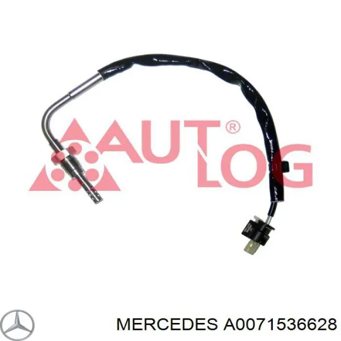 Sensor de temperatura de gases de escape antes del catalizador Mercedes A0071536628 precio, desde 43,91 EUR