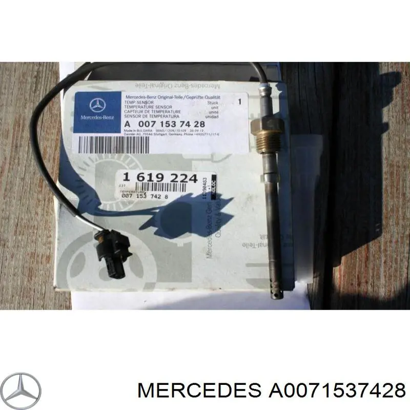 Sensor de temperatura de gases de escape en catalizador Mercedes A0071537428 precio, desde 82,24 EUR