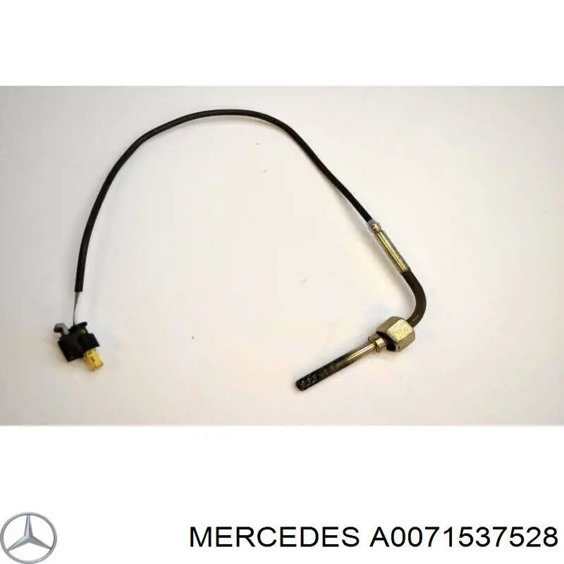 A0071537528 Mercedes Sensor de temperatura de gases de escape antes del catalizador