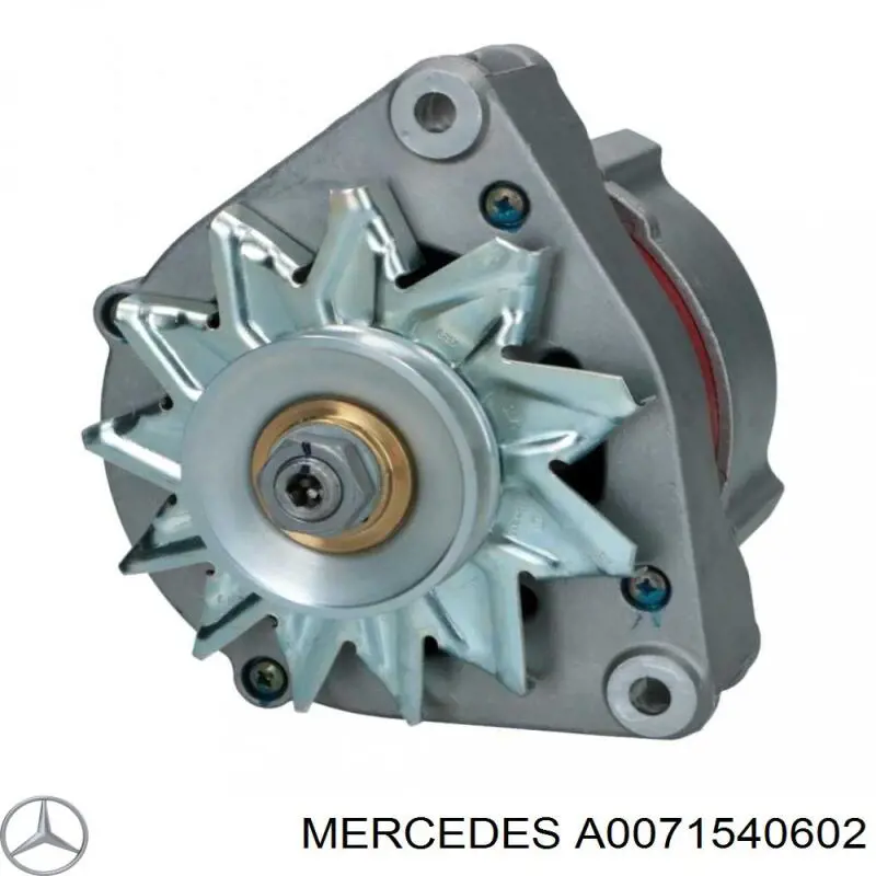 A0071540602 Mercedes alternador