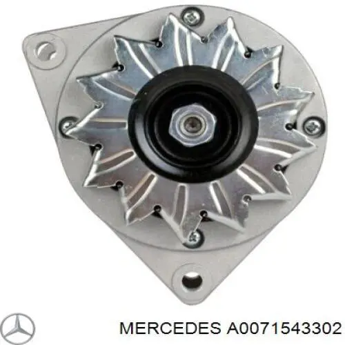 A0071543302 Mercedes alternador