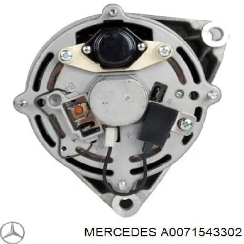Alternador del motor Mercedes A0071543302 precio, desde 142,40 EUR