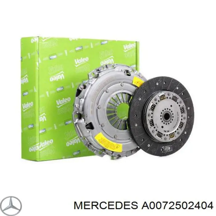 A0072502404 Mercedes plato de presión de embrague