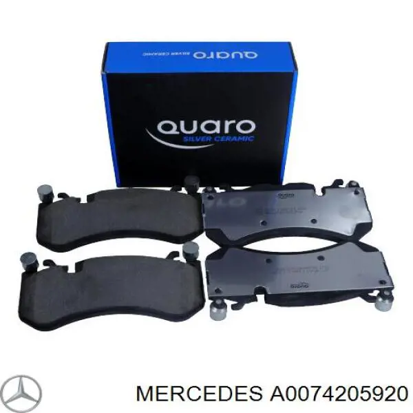 Pastillas freno delanteras Mercedes A0074205920 precio, desde 59,99 EUR