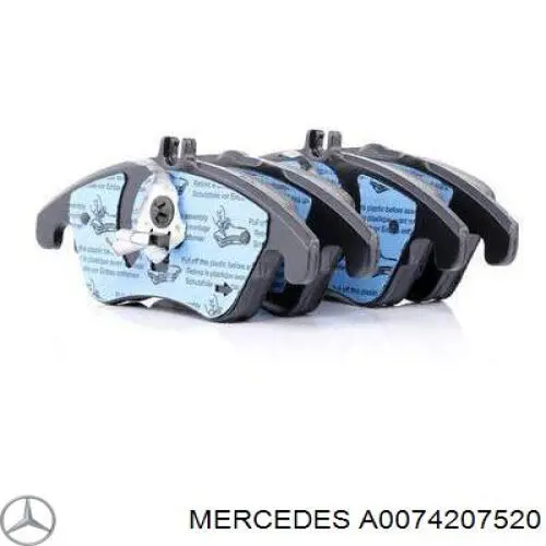 Comprar A0074207520 Mercedes Pastillas delanteras de freno