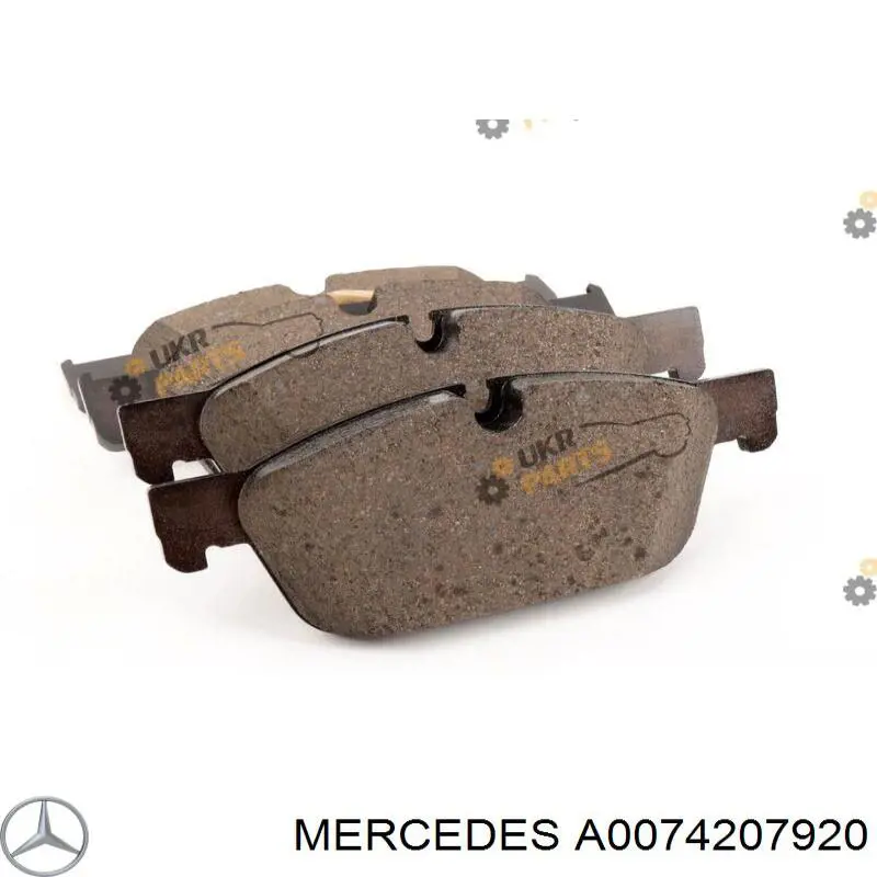 Comprar A0074207920 Mercedes Pastillas delanteras de freno