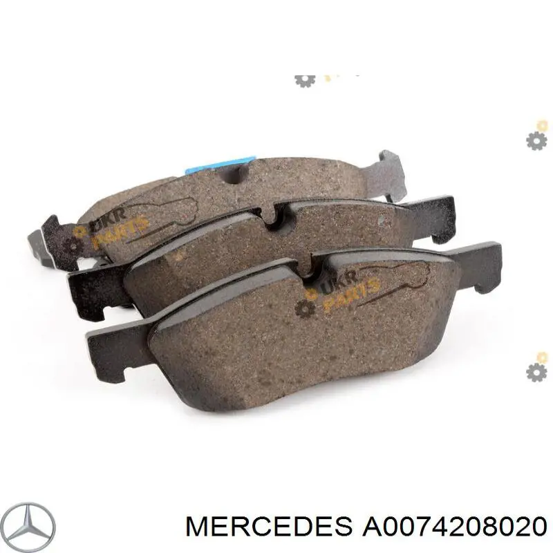 Pastillas de freno A0074208020 Mercedes