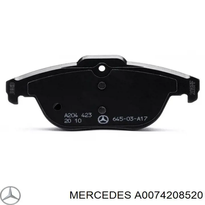 Comprar A0074208520 Mercedes Pastillas de freno traseras
