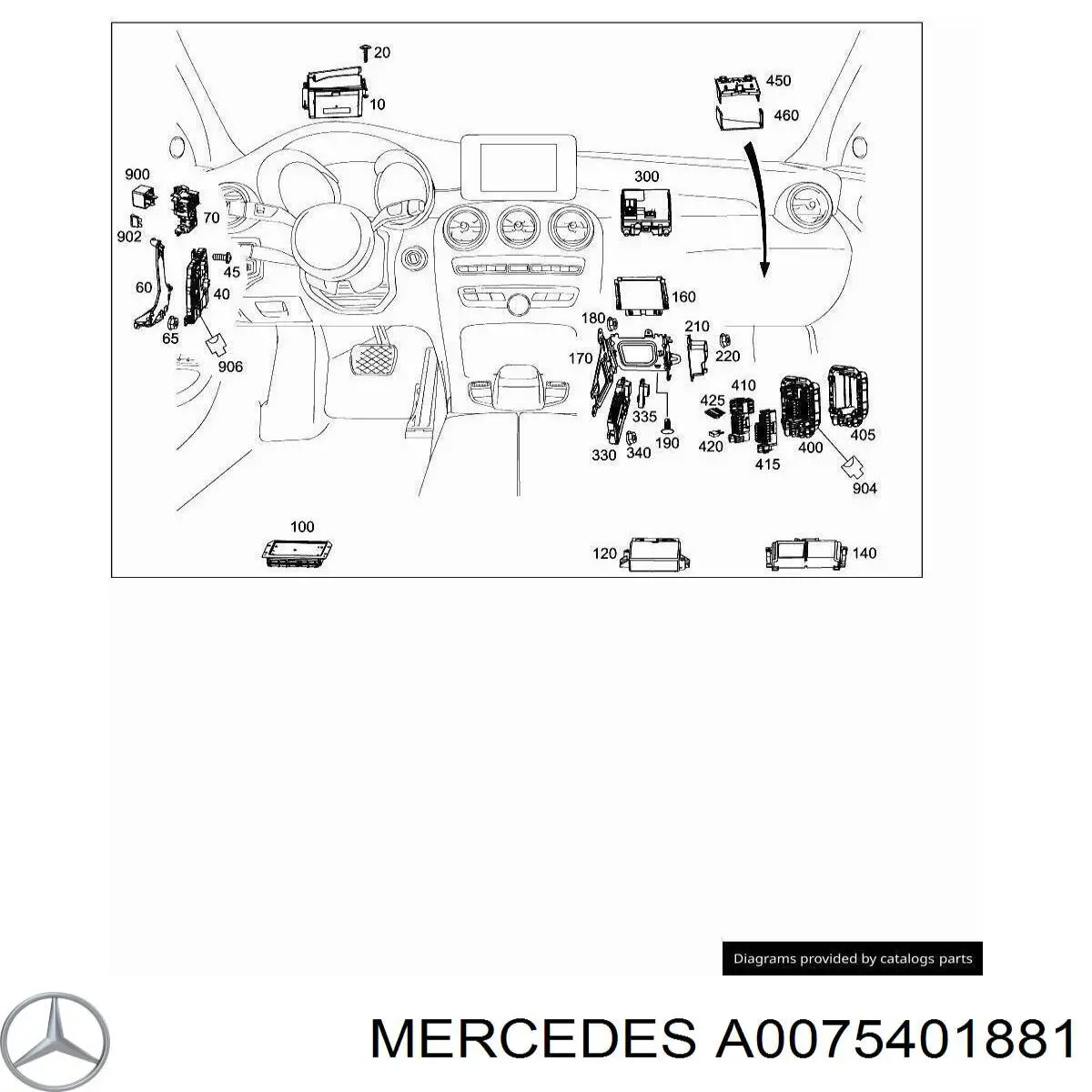 A0075401881 Mercedes